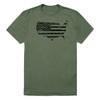 Rapiddominance Distressed American Flag Map, Olive