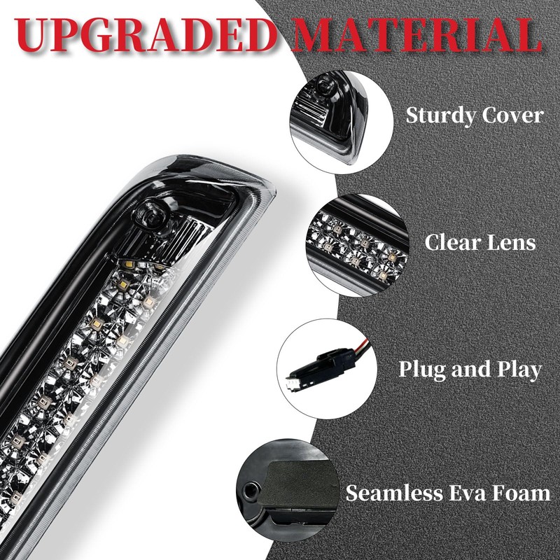 DimFlux LED 3rd Brake Light, High Mount Stop Light, Third