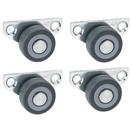 Parquet Side Rollers 30 x 14 mm TPE Wheel Grey Pack of 4