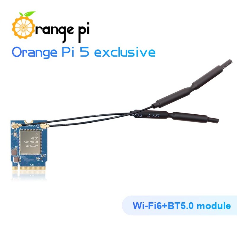 Orange Pi PCIe WiFi 6.0 Bluetooth 5.0 Module Only for