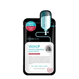 MEDIHEAL W.H.P White Hydrating Black Mask EX Set (10 masks)