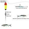 Alwonder PIKE FLOAT Complete Accessory Kit Set for Pike Fishing