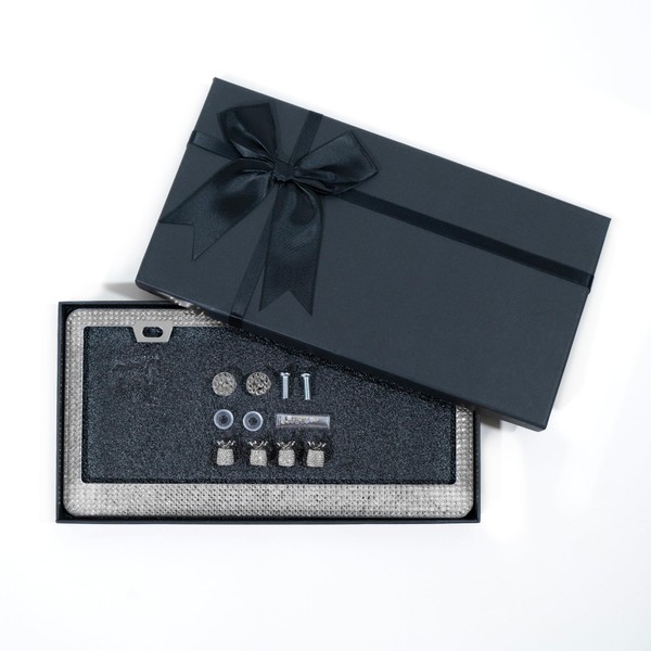 Enhance Your Ride with Dazzling Bling! Our Stylish License Plate