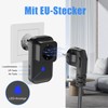 Wireless Bell Set, Wireless Doorbell with EU Socket, IP55 Wireless
