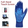 Harssidanzar Leather Gloves Women, Winter Warm Fleece Lining Touchscreen Vintage