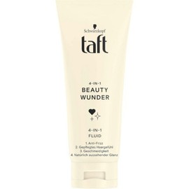 TAFT Schwaxkov Taft Beauty Wonder 4-in-1 Fluid 4 / TAFT 슈왁스코프 타프트 뷰티 원더 4-in-1 플루이드 4 x 100ml 안티프리즈 영양 가득한 모발 감촉 제공 매끄럽고 자연스러운 윤기 나는 헤어 스타일링, 100 fluid ounces (pack of 1)