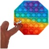 Bubble Pop Push Pop Toy Rainbow Hexagon Hexagon