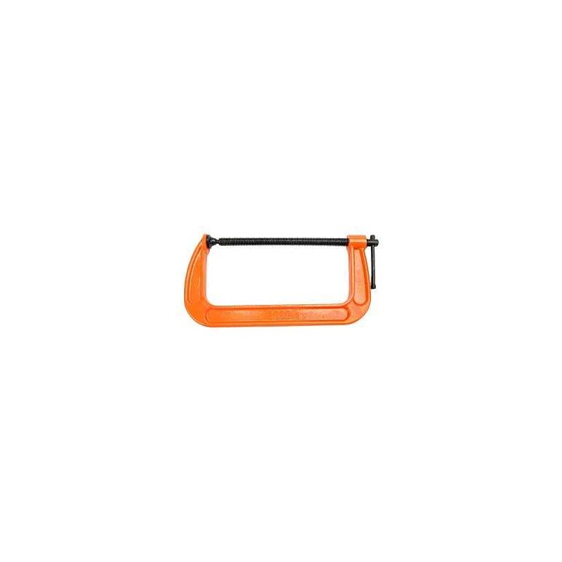 Pony Jorgensen 2680 8-Inch C-Clamp, Orange (Thrее Расk)