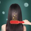 Hair Straightening Brush Negative Ion Combs AntiScald Heated Styling Brush