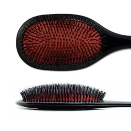 Hercules Sägemann Exclusive Large Oval Hair Brush with Natural Boar Bristles