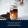 Colombian Dark Roast, Single Origin, Gourmet Organic Cold Brew Coffee
