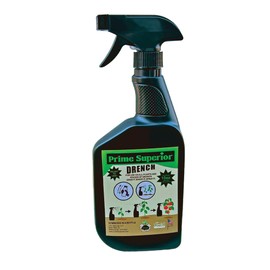 Prime Superior Drench Spray (15 fl.oz) – Plant inoculant & Growth Stimulant. Safe for Family, Pets & Environment. Organic Compliant for Vegetable Gardens, lawns, & House Plants. Indoor & Outdoor use.