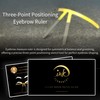 Eyebrow Mapping Kit for Microblading, Eyebrow Shaping Tool, 9 Piece