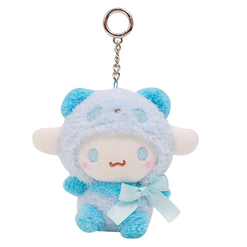 5Pcs Anime Figure Plush Toy Keychain Set Cute Stuffed Animal