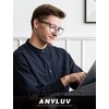 ANYLUV Blue Light Glasses Men/Women, Working Blue Light Blocking Glasses,