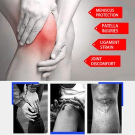 Black Knee Protection Support Pads (1 Pair), Knee Braces, Suitable for Hiking, Football, Basketball, Running, Knee Jumping, Tennis, Myositis, Volleyball, And Squats