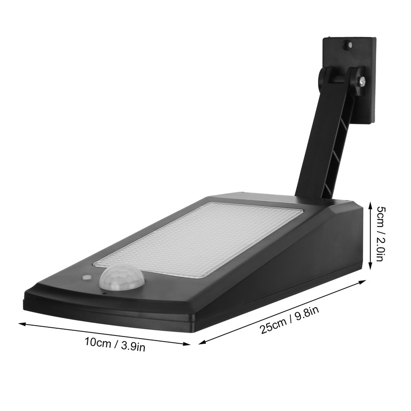 Solar Power Lamp Induction LED Wall Light with Remote Control