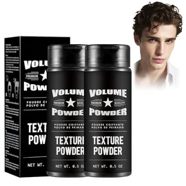 2PCS Polvo Texturizador Cabello Hombre, Polvo Texturizador Voluminizador para el Cabello, Adecuado Tanto para Hombres Como para Mujeres.