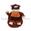 Pet Holiday Costume Funny Monkey Cosplay Dog Clothes Soft Breathable