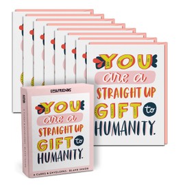Em & Friends Gift to Humanity Cards - Motivational Cards with Envelopes (Box of 8) (2-02891)