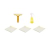 Small Squeegee, Spray Bottle and Cloth Set Cleaning Tools for