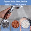 Vacto High Pressure Handheld Shower Head with Filter, Hard Water