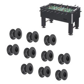 10 Pairs Table Football Bearing,Soccer Board Machine Shafts Bearings,5529 Foosball Table Shafts Covers Parts 15.8mm End Caps for Foosball Tabletop Bearing Machine for Table Ball Game Training
