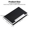 sundee Business Card Holder, Professional Metal Card Holder for Men