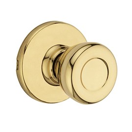 Kwikset 92001-564 Tylo Passage Hall/Closet Knob In Polished Brass
