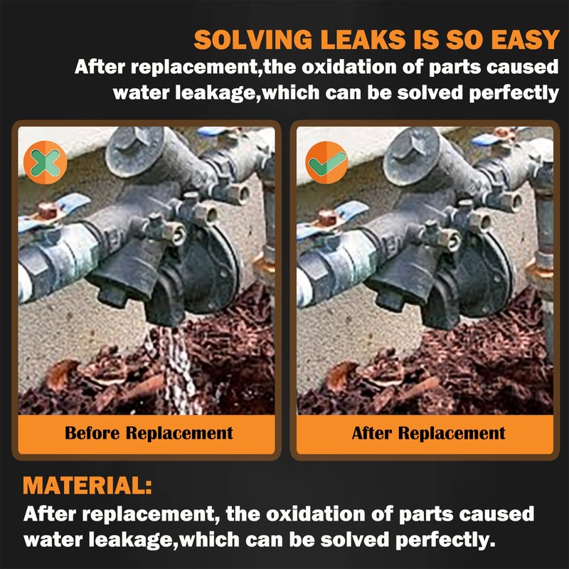 3/4"-1" Replace for Wilkins 975XL and 975XL2 Complete Repair Kit