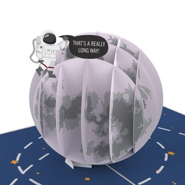 PopLife Love You to the MOON 3D Pop Up Card - Happy Birthday, Anniversary, Valentine's Day Surprise, Just Because, Father's Day