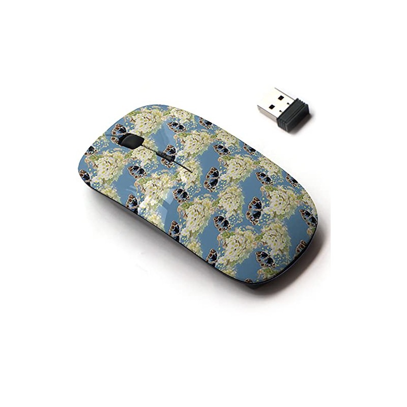 2.4G Wireless Mouse with Cute Pattern Design for All Laptops