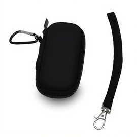 Tangxi Caso de Viaje Duro para Kardia Mobile ECG/Kardiamobile 6L y 1L EKG, Monitor Cardíaco Caso de Almacenamiento de Transporte de Caparazón con Correa de Mano