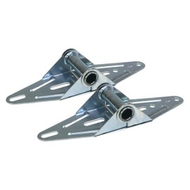 The ROP Shop (Pack of 2) Garage Door No. 1 Hinges, .0675" Thick Steel Standard Replacement