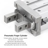 MHZ2 Steel Pneumatic Finger Cylinder Double Acting Air Gripper High