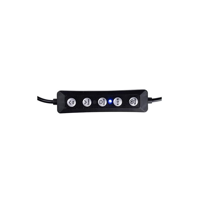 GRUNDIG Anillo de luz con Clip Selfie Light RGB y