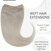 Hetto Blonde Weft Real Hair Extensions, Remy Weft Extensions, Real