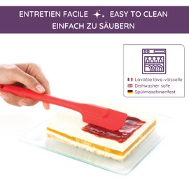 mastrad (マストラッド) ハーフスパチュラ シリコン ブラック F10300