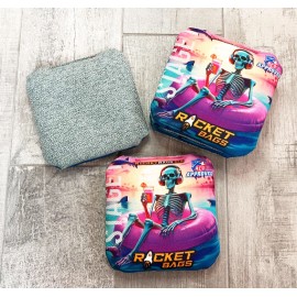 Rocket Cornhole Bags Stage 1 Shark Bait Paradise Carpet Cornhole Bags ACO Approved 5.5/9 speeds