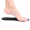 Best Foot Relief - Plantillas líquidas rellenas de glicerina, Negro