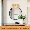 Wrlmfy 23" Brushed Gold Vanity Light Stained Hammered Glass Wall