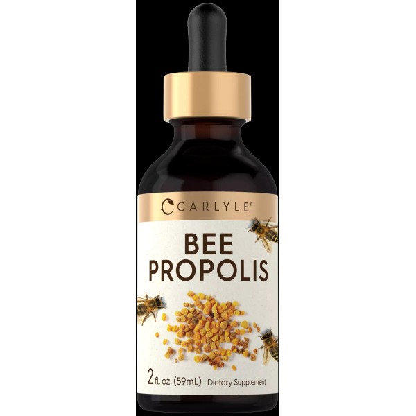 Carlyle Bee Propolis Liquid Drops | 2 Fl Oz Tincture