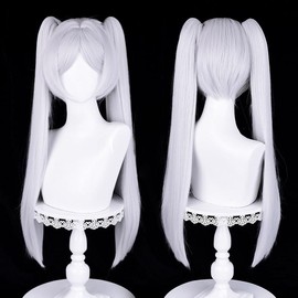 Cat Castle Funeral Freeren Cosplay Wig, Heat Resistant Wig, Anime, Costume Accessory, Party, Events, Masquerade Costume, Includes Wig Net
