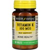 Mason Vitamins Vitamin K 100 mcg Tablets, 100-Count Bottles