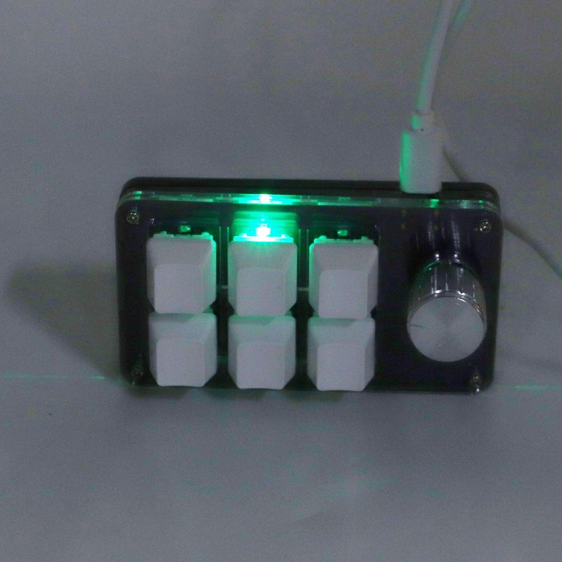 Shortcut One Handed Mechanical Keyboard Multifunction Mini 6 Key Gaming