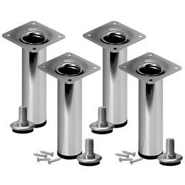 Set of 4 Furniture Feet, Adjustable Sofa Feet, Maximum Load 50 kg, Gloria Mega Set