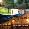 Stright Solar String Lights for Outside 120FT with Remote Control