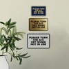 Signs ByLITA Classic Framed Please Turn the A/C Off When