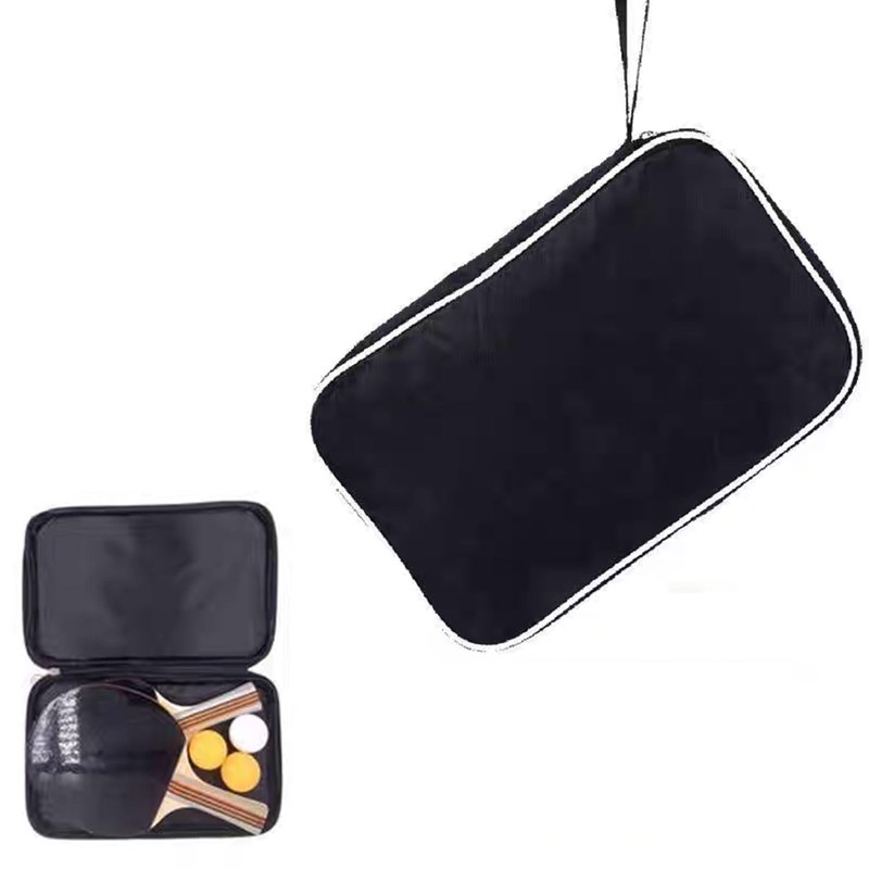 ZHAOYCSH Table Tennis Racket Case - Soft Cover Paddle Bag