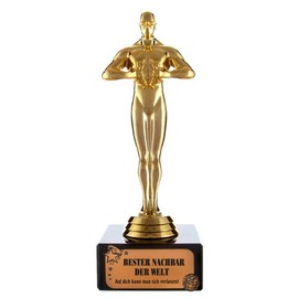 Cera & Toys® Victor Figurine on Marble Base for the World's Best Neighbour Approx. 16 cm High